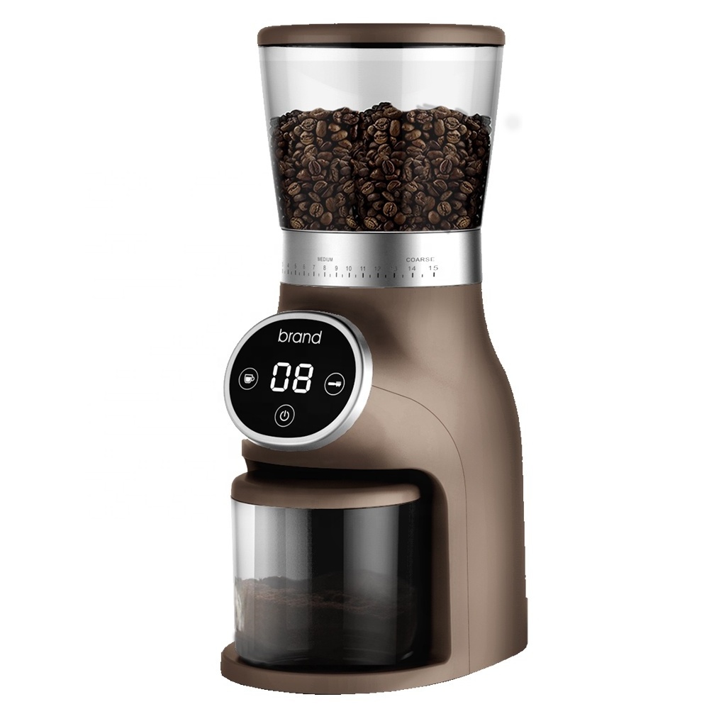 Electric Portable Conical Burr Coffee Grinder Espresso Coffee Grinder