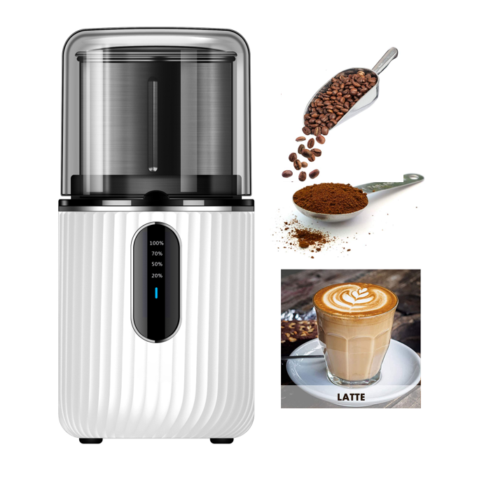 Portable Wireless Electric Coffee Bean Grinder Coffee Grinder USB Charging Automatic Outdoor And Indoor grinding machine