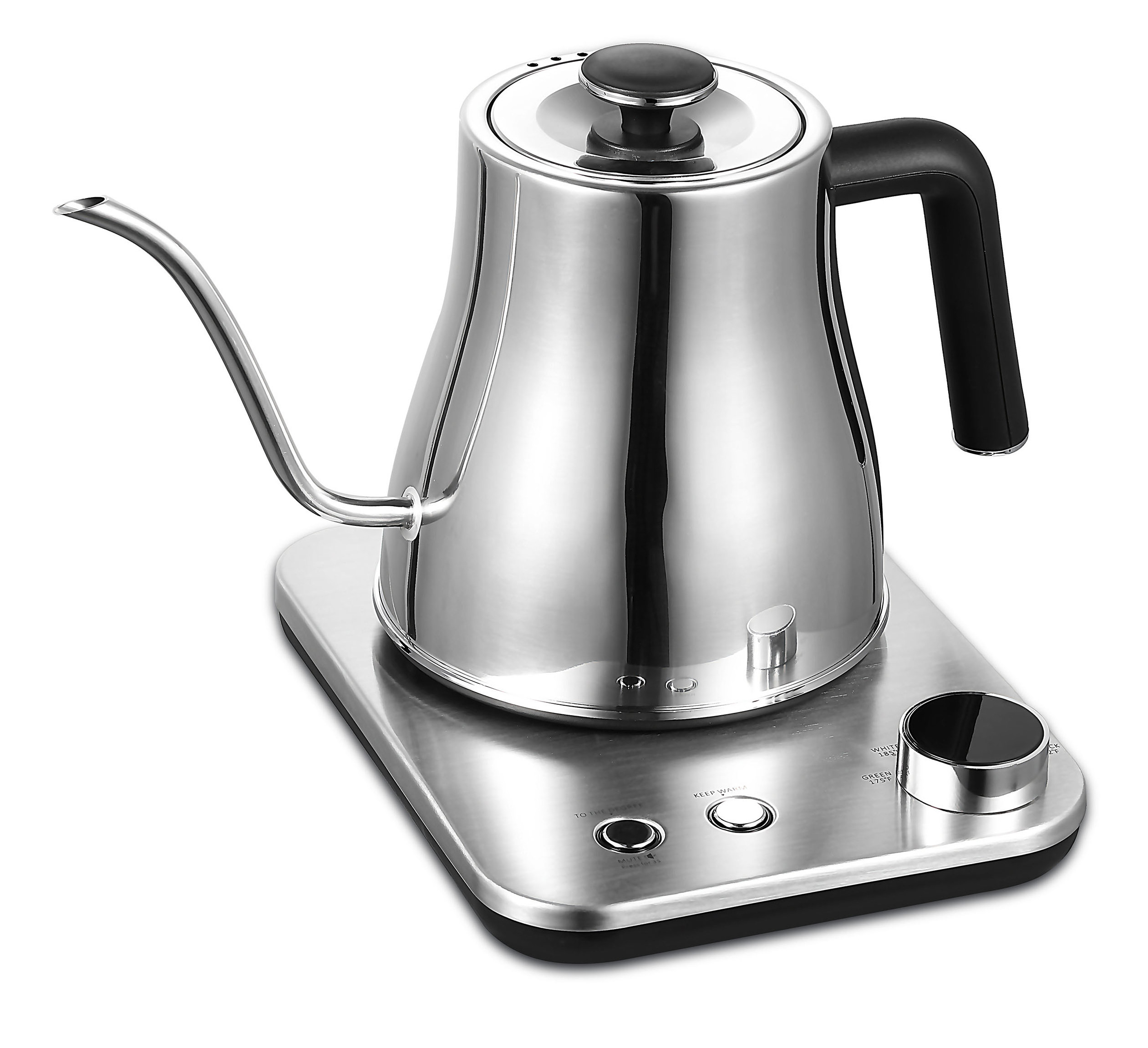 New design Multi-temperature Control 1.0L Design Digital Kettle Coffee Kettle Gooseneck Kettle Electric