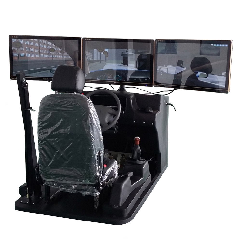 Arabic language Car driving training simulator