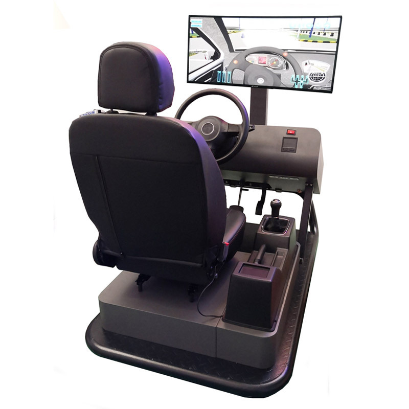 Car simulation driving training simulator for driving school