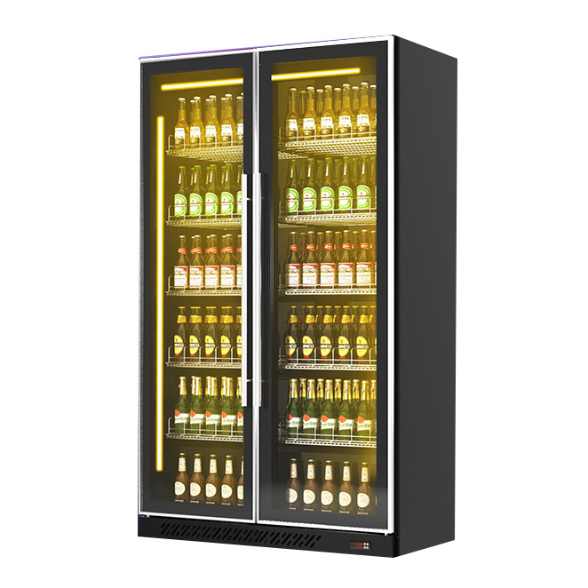 New Arrival Drink Beverage Fridge Upright Refrigerator With Lock