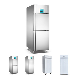 Commercial kitchen single temperature stainless steel durable vertical refrigerator and freezer