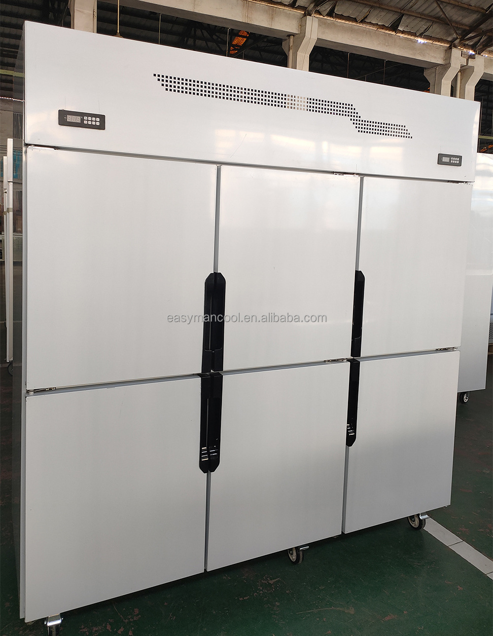 High Quality Upright Commercial Kitchen Refrigerator And Freezer