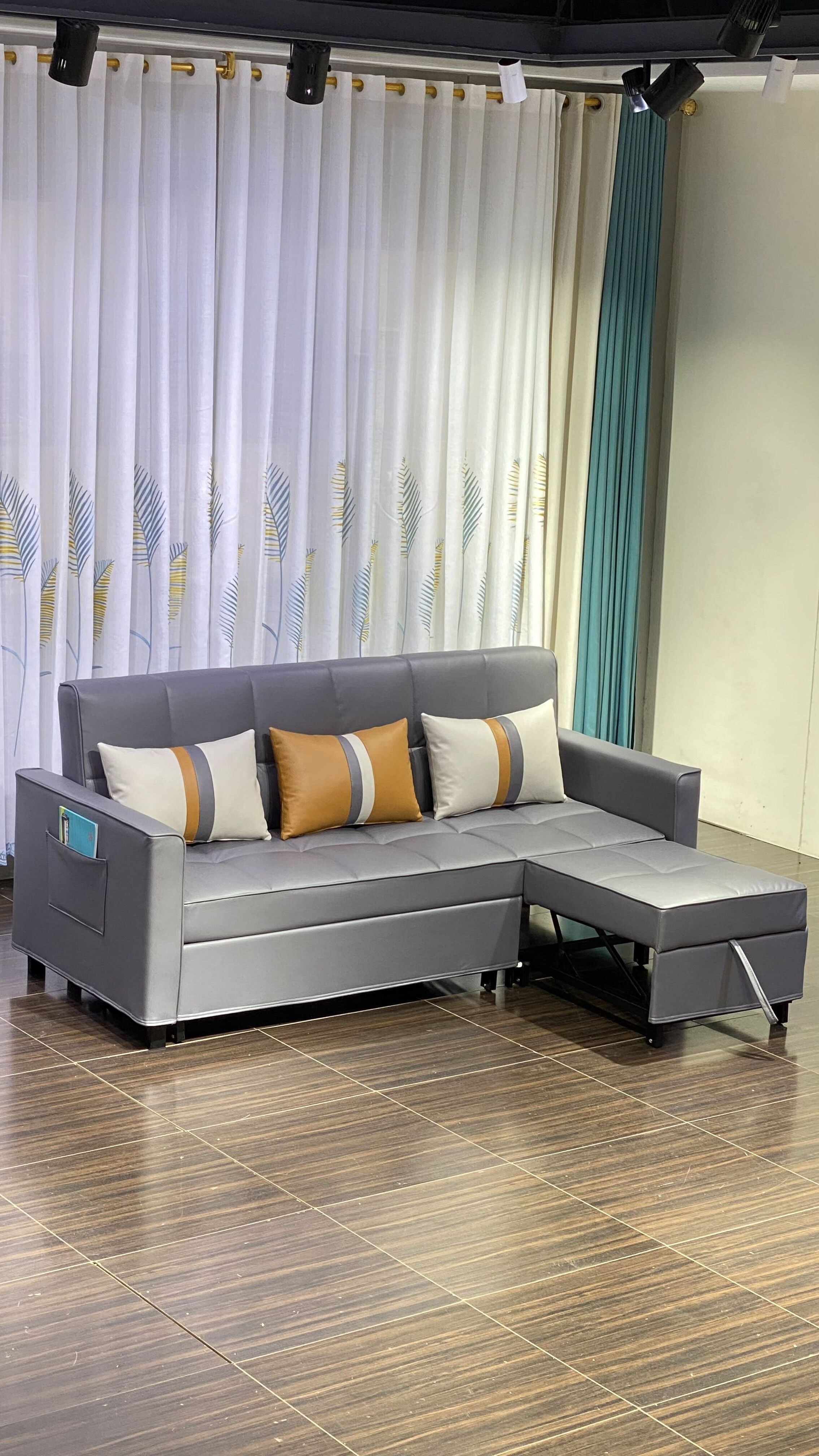 Factory distributor price pullout sofa bed king size bed sofa cama for living room