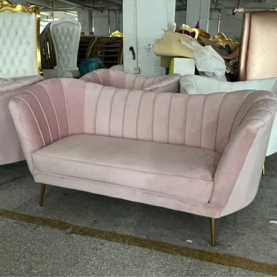 Foshan factory own three star hotel club lobby room furniture modern sofa leisure chair