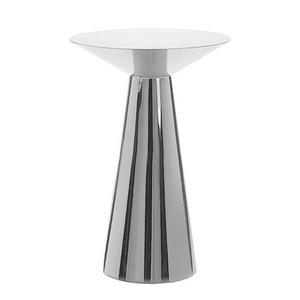 Outdoor Stainless Steel Gold Round Bar Table For Hotel Restaurant And Wedding