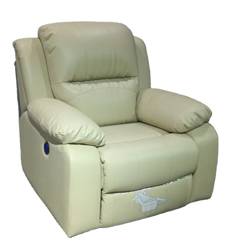 Luxury living room furniture Microfiber Fabric leisure sectional single recliner lounge home cinema relax sofa chair