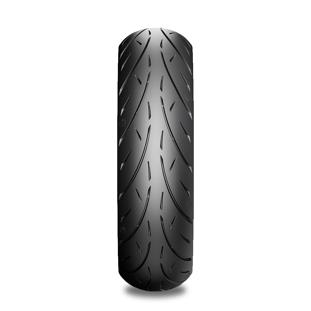 High performance tire designed for cruiser and touring motorcycles