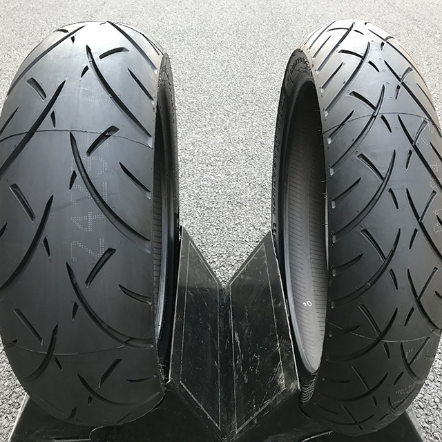 High performance tire designed for cruiser and touring motorcycles