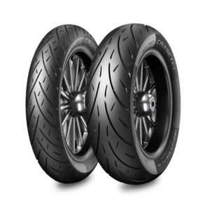 High performance tire designed for cruiser and touring motorcycles