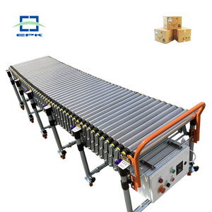 Automatic Customized Powered Transportation Stainless Steel  Roller Conveyor