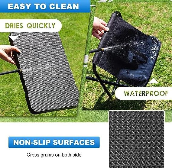 Garden kneeling pad with garden stool foam knee pad cushion dual-purpose gardening and fishing