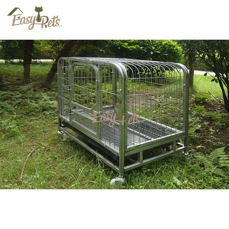 modular strong aluminum folding Stainless Folding Foldable Square Tube pet wire mesh reptile metal Steel Dog Cage