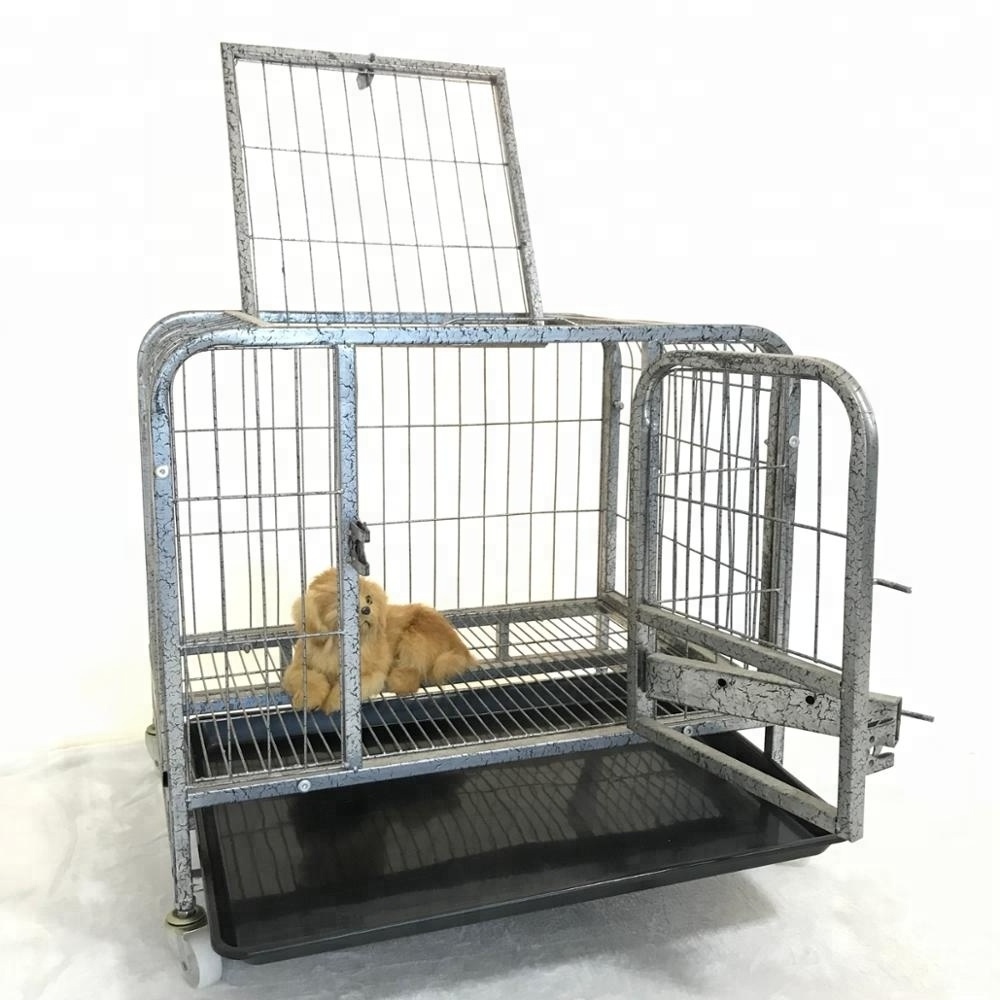 modular strong aluminum folding Stainless Folding Foldable Square Tube pet wire mesh reptile metal Steel Dog Cage