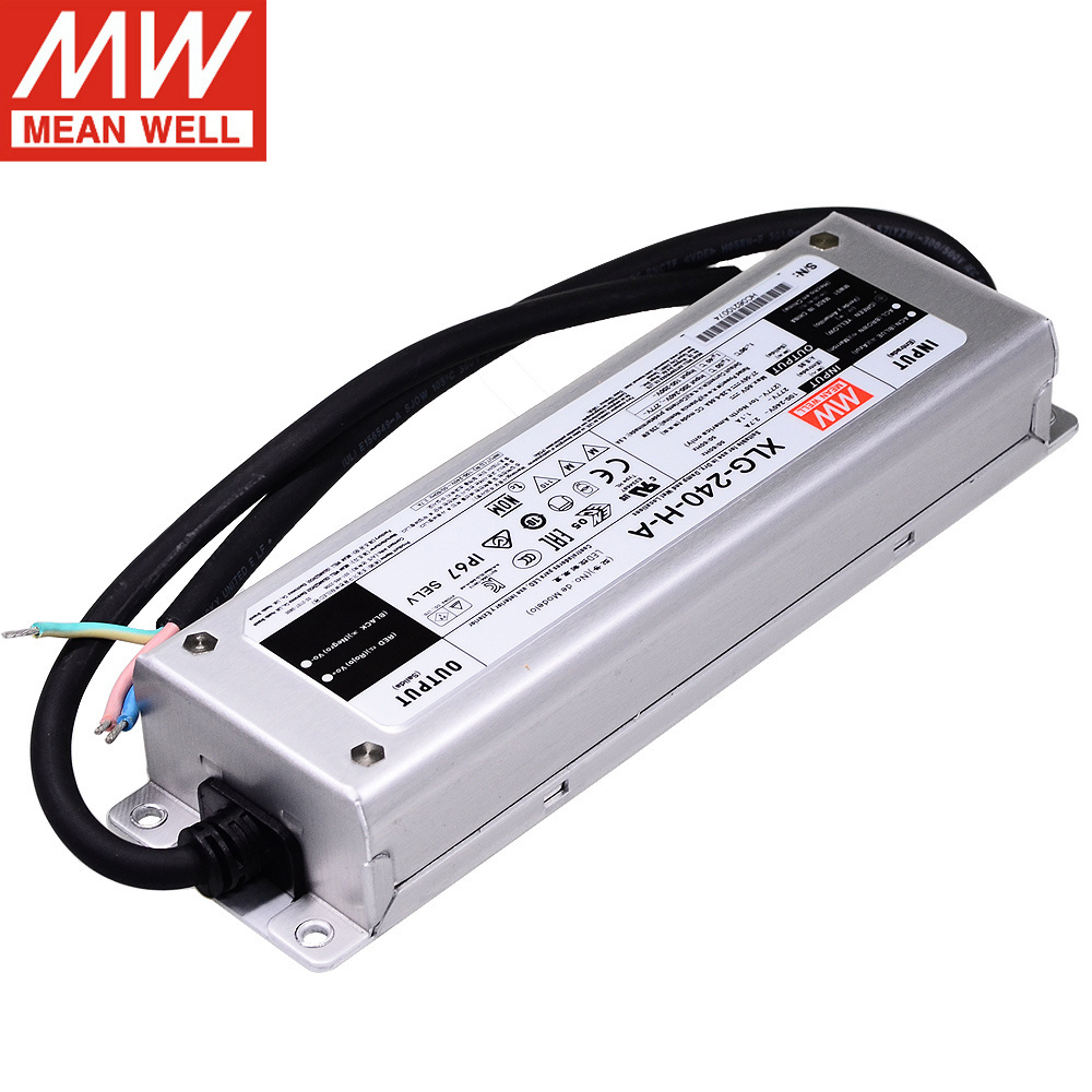 Mean Well XLG-240-L-DA2 240W Single Output Switching Power Supply With Constant Voltage Design DALI-2 LED Driver