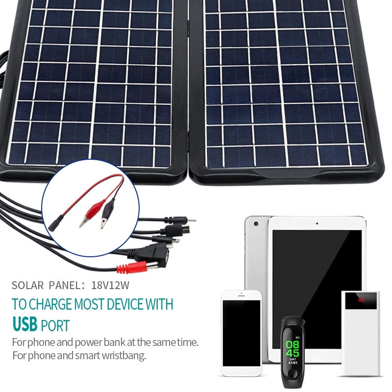 Easy Power high quality warehouse solar 18v 12w monoorganic  solar panels made in China with best price