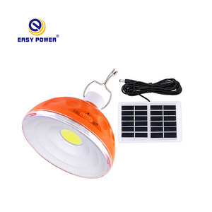 Easy Power Solar Power Outdoor Light USB Rechargeable Solar Lamp Portable Bulb Solar Energy Saving Lamp Led Lighting