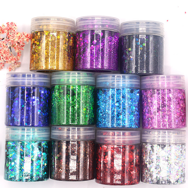 New arrival bulk glitter party chunky body glitter pink eyshadow glitter face decoration