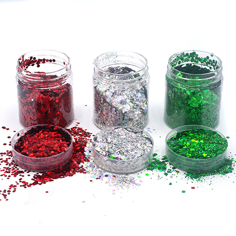 New arrival bulk glitter party chunky body glitter pink eyshadow glitter face decoration