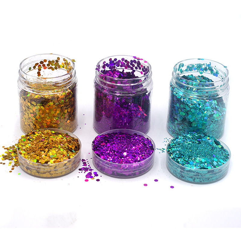 New arrival bulk glitter party chunky body glitter pink eyshadow glitter face decoration