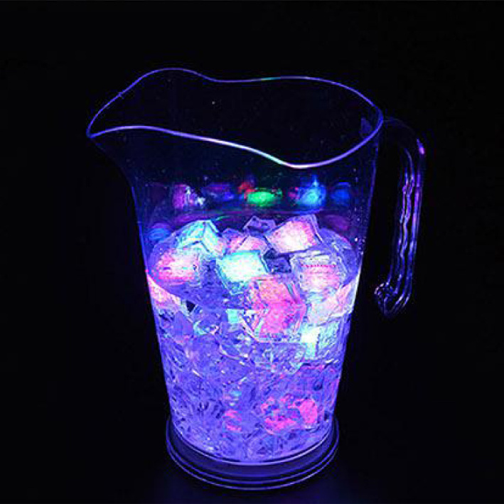 Night Club Waterproof Color Changing Lighting Clear Champagne Custom Logo Ice Led Bucket