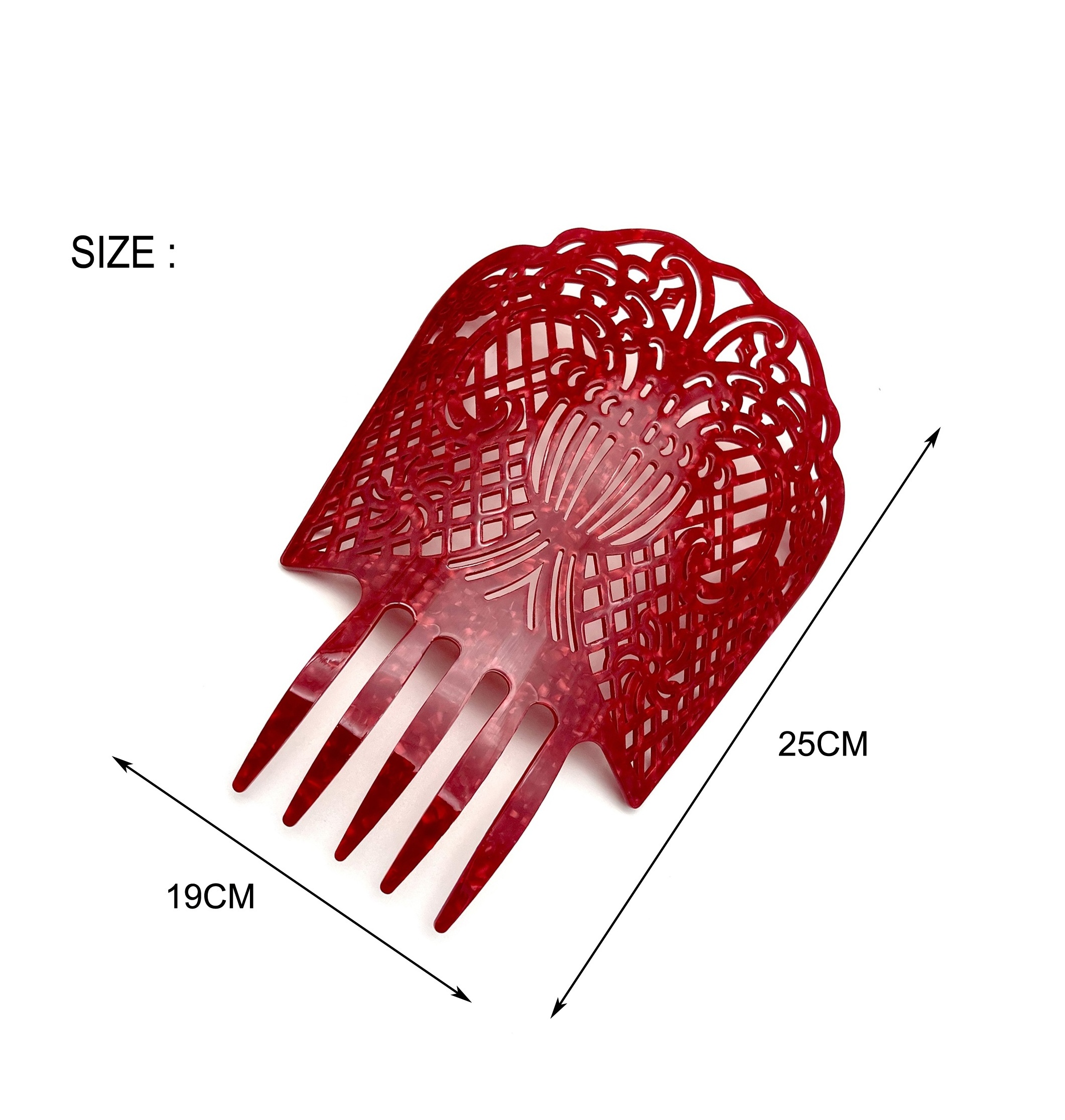 Women Large Size Hair Combs hair Accessories Headwear Jewelry For Women Daily Use Hair Clips Accessories