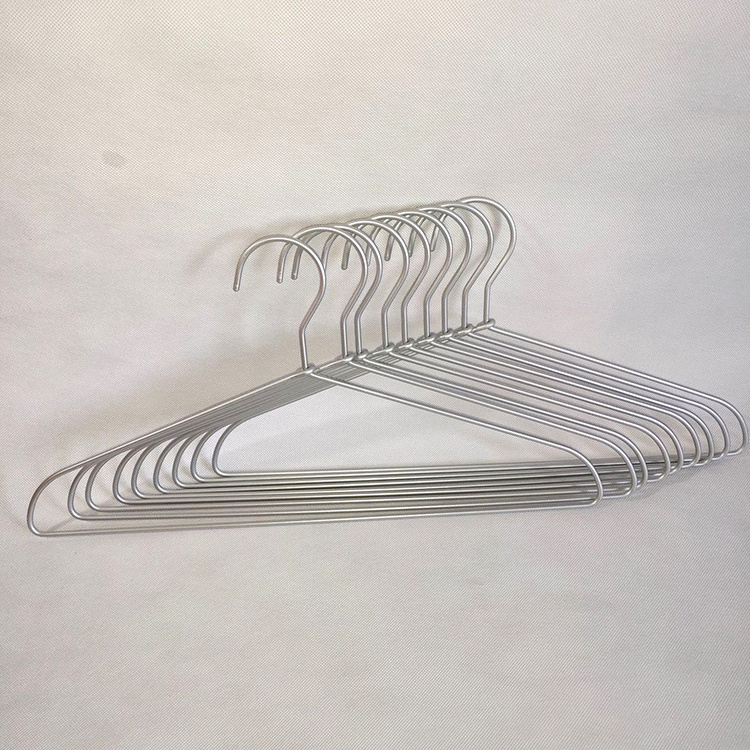 Coat Hanger Aluminum Alloy Display Hanger Household Space Saving Non-slip No Trace Storage Rack Clothes Organizer