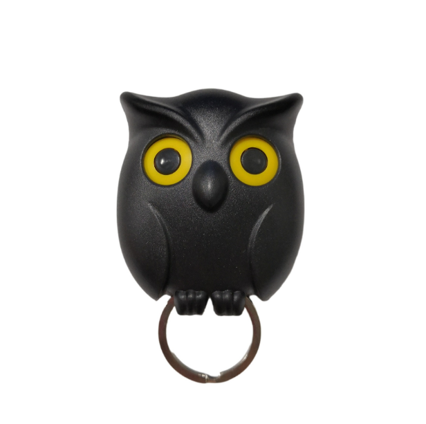 MZL Owl Key Holder Magnet Wall Rack Creative Magnetic Mount Hook Organizer Hanger Keychains Key Hanger Hook