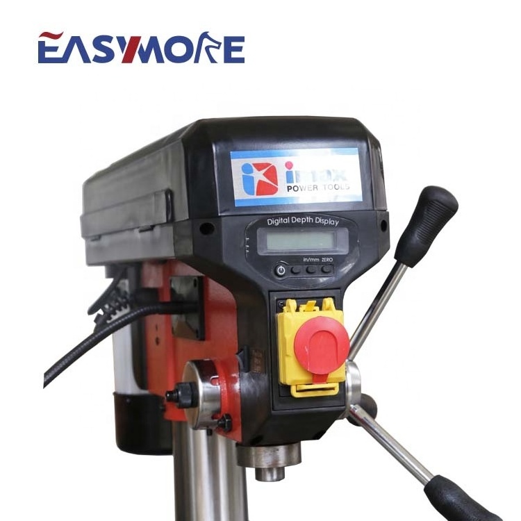 Easymore 16mm  550W 16 speed Industry level mini bench drill press Stand drilling machine with Display