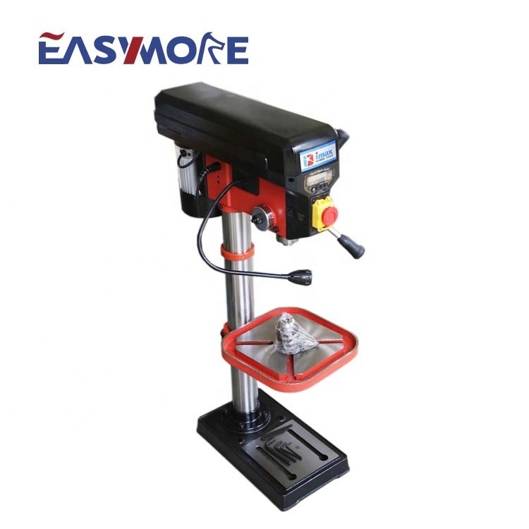 Easymore 16mm  550W 16 speed Industry level mini bench drill press Stand drilling machine with Display