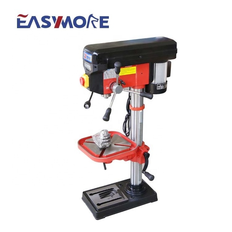 Easymore 16mm  550W 16 speed Industry level mini bench drill press Stand drilling machine with Display