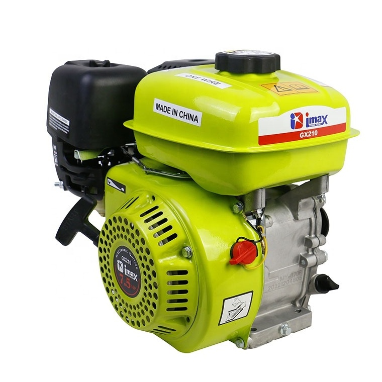 170F 7.5hp Green/ Yellowtci Recoil Start Motor Machinery 20hp Diesel  Gasoline  Engine Motor 4 Temps 14.5KG