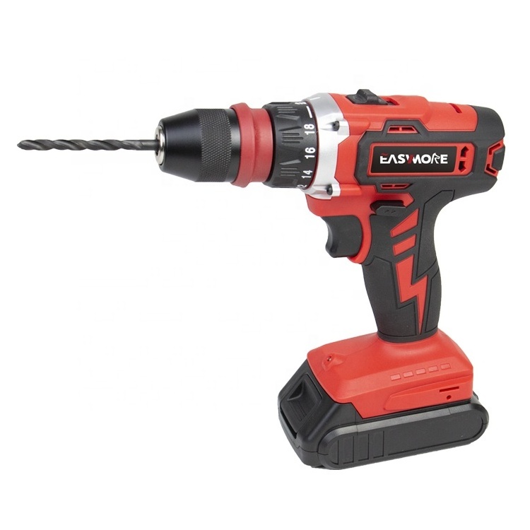 20V Changeable chuck head Two Speed li-ion battery powered Cordless Drill