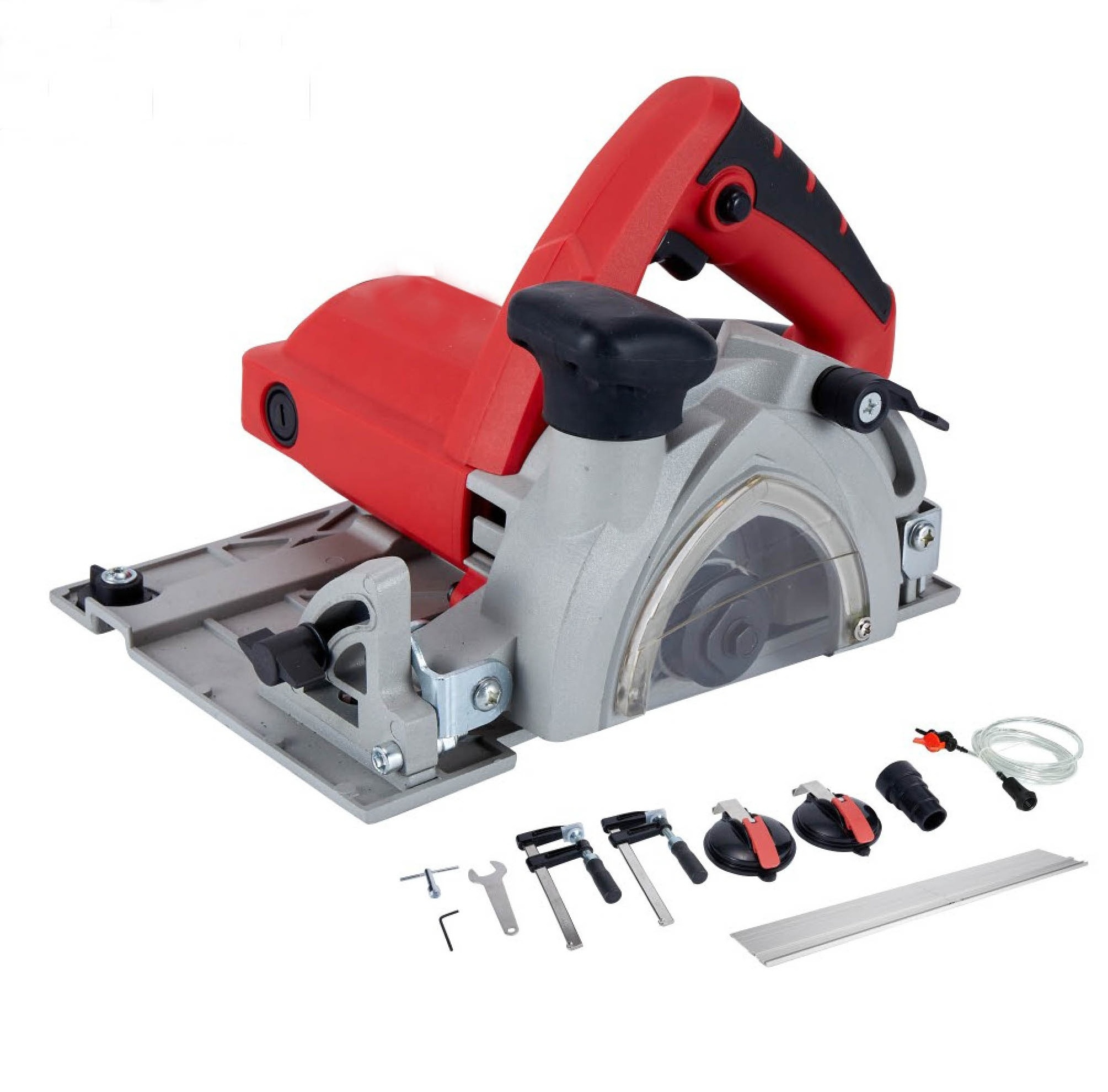 1400W Large Slab Electric Tile Cut Machine 45 Degree Chamfer Portable Track Dust-free Granite Stone Plunge saw Marble Cutter