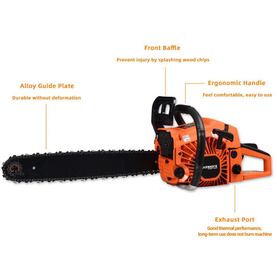 mini petrol diesel gasoline handheld power chain saws electric chainsaw for wood cutting