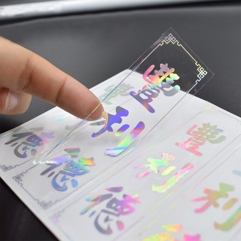 Yimai back paper printed customer custom stickers aesthetic christian printing vinyl decal die cut label stickers size