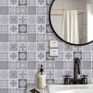 Easy tiles ready to ship backsplash for kitchen peel and stick self adhesive mosaic vinyl wall tiles