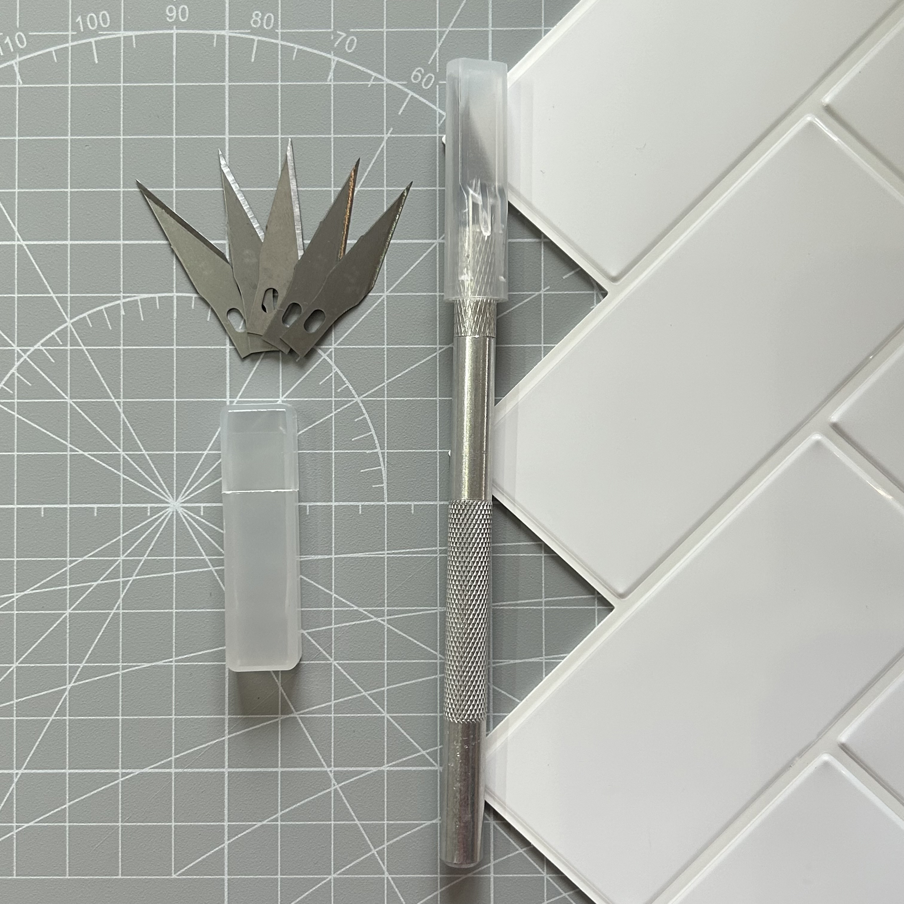 Vividtiles Install Tool Craft Knife Cut Wall Tiles