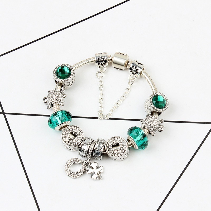 Fresh Fashion Little Turtle Beaded Bracelet cute pendant colorful charms for orignal bracelets popular diy charm bracelet