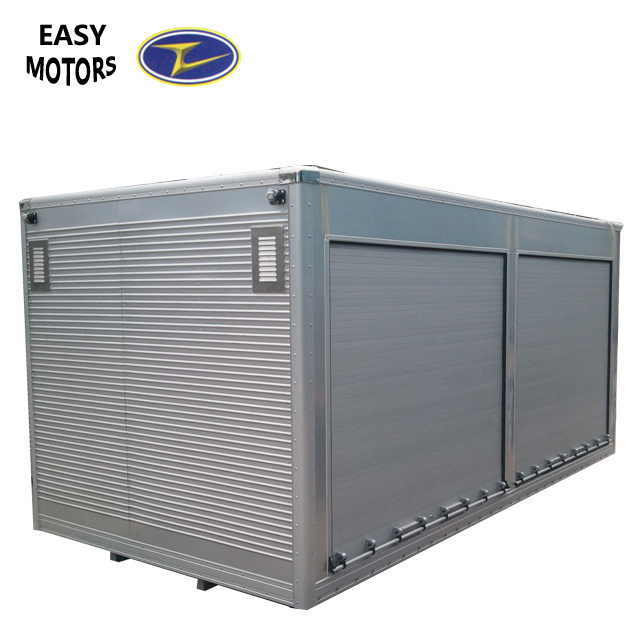 Aluminum Rolling up door cargo box,