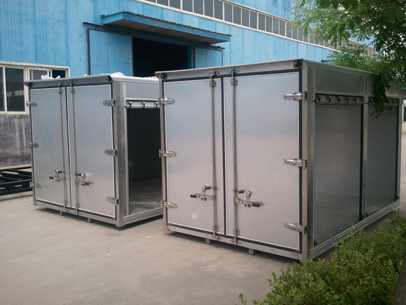 Aluminum Rolling up door cargo box,