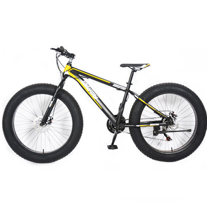 Hot Sale Adult 24 Inch 26 Inch 7 21 24 27 30 Speed Tyre Full Suspension Fat Bike Snow Beach Mountain Bike