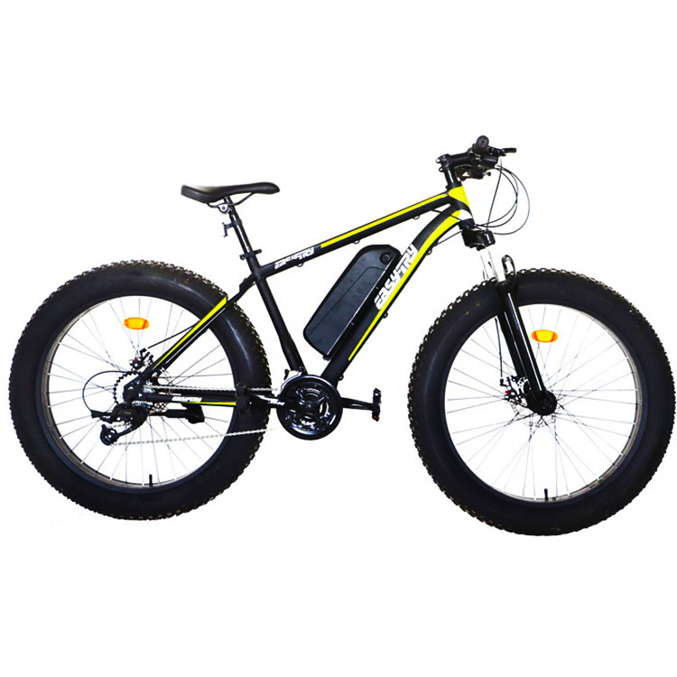 26 Inch Fat Tires Now Bike 7 Speed Mountain Ebike Road Electric Bicycle 36V 10.4Ah 26*4.0 Fat Tire Snow Electric Bike