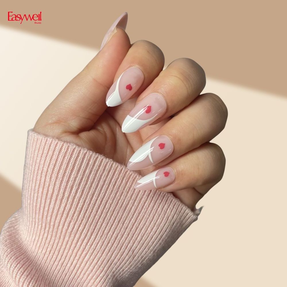 New arrival 30 pcs nails press on nails custom ballerina Artificial fingernails design nail stickers