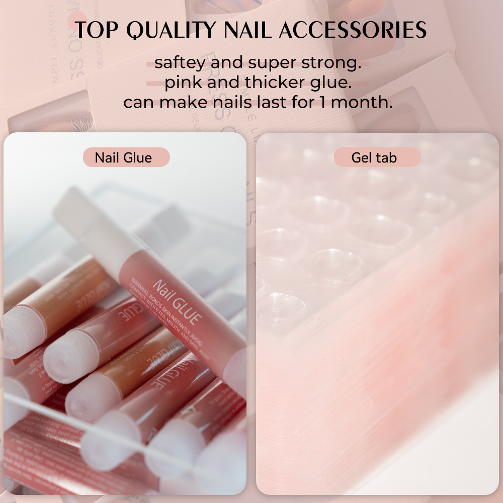 7g Nail Glue with brush for fakenails custom logo huizi nail stickers nail supplier