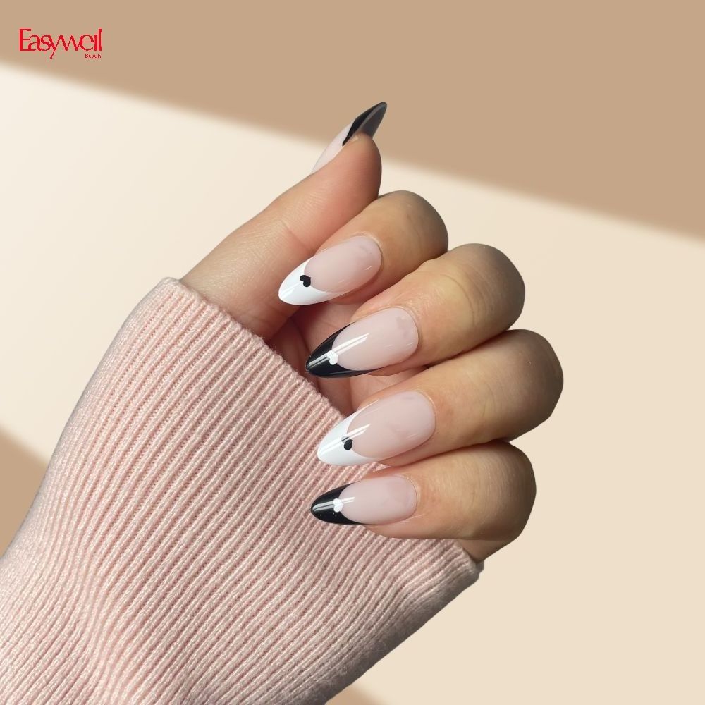 New arrival 30 pcs nails press on nails custom ballerina Artificial fingernails design nail stickers