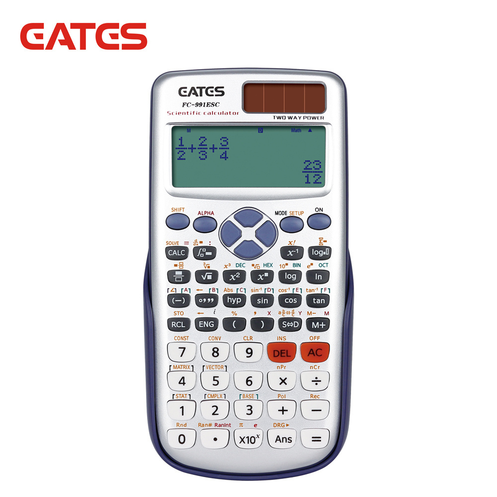 School Wholesale FX-991ES Plus 417 Functions 12-Digital Scientific Calculator