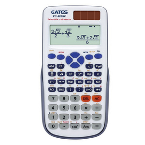 EATES Original Back to school  Scientific Calculator 2 Line Display 10+2 Digital  Student Desk Top Calculator