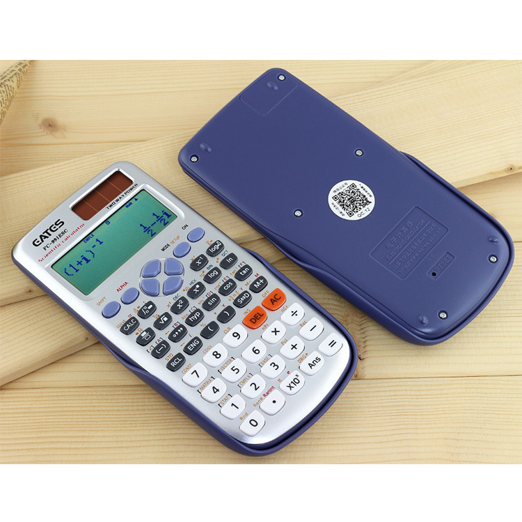 Multifunctional 991ESC 417 functions scientific calculator for students